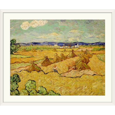 «The Haystacks» par Vincent Van Gogh, reproduction d'art