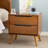 Stalter 2 - Drawer Solid Wood Nightstand-688108337