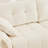 33 White Sofas White Chenille - Armless Seat And Ottoman