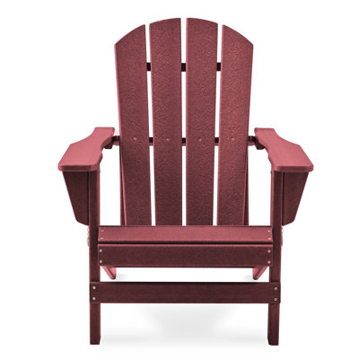 Chaise Adirondack pliante en résine