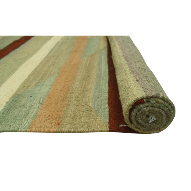 Tapis vert Winchester Kilim Chayan