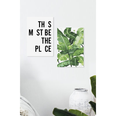 Lettering - Single Picture Frame Print