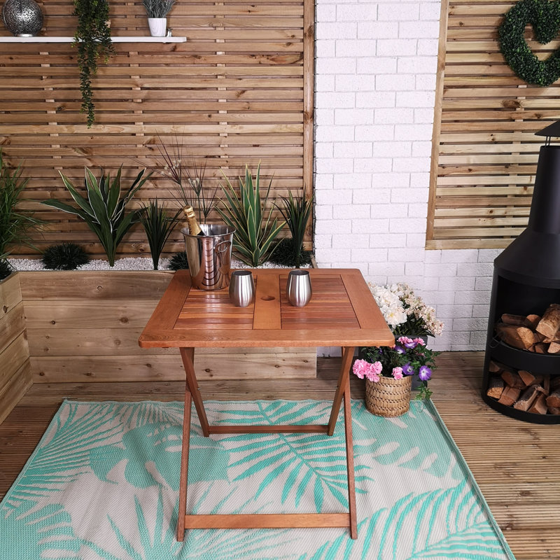 Abdula Outdoor Dining Table , 75cm cm W 75cm cm D