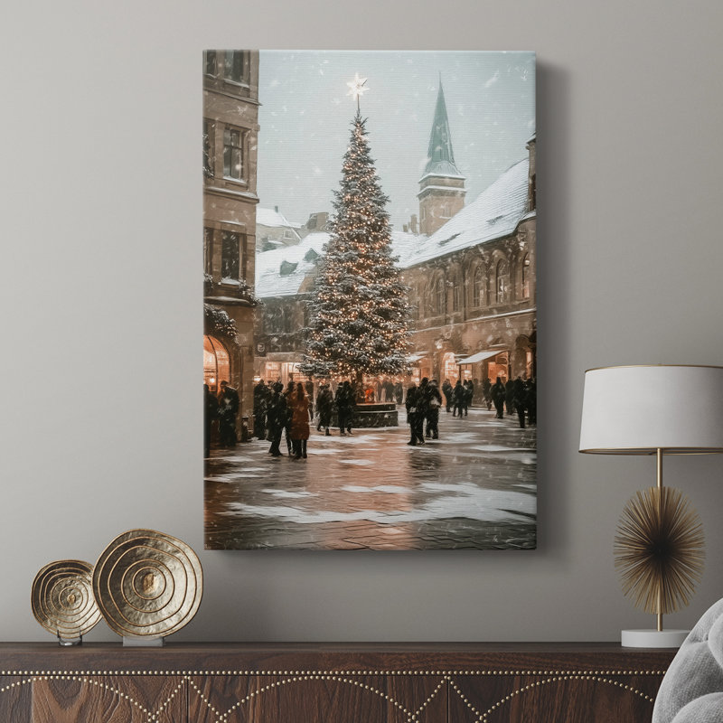 Art des Fêtes de Noël -Série 2-CCCCL XXV-3, H 27 po x l 18 po