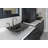 Eden Bath 14.75'' Black Stone Rectangular Bathroom Sink