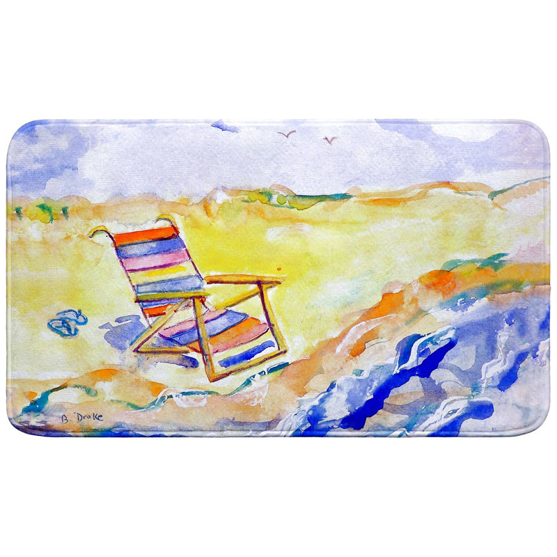 Tapis de bain Betsy Chair, Simple - L 18 po x l 30 po