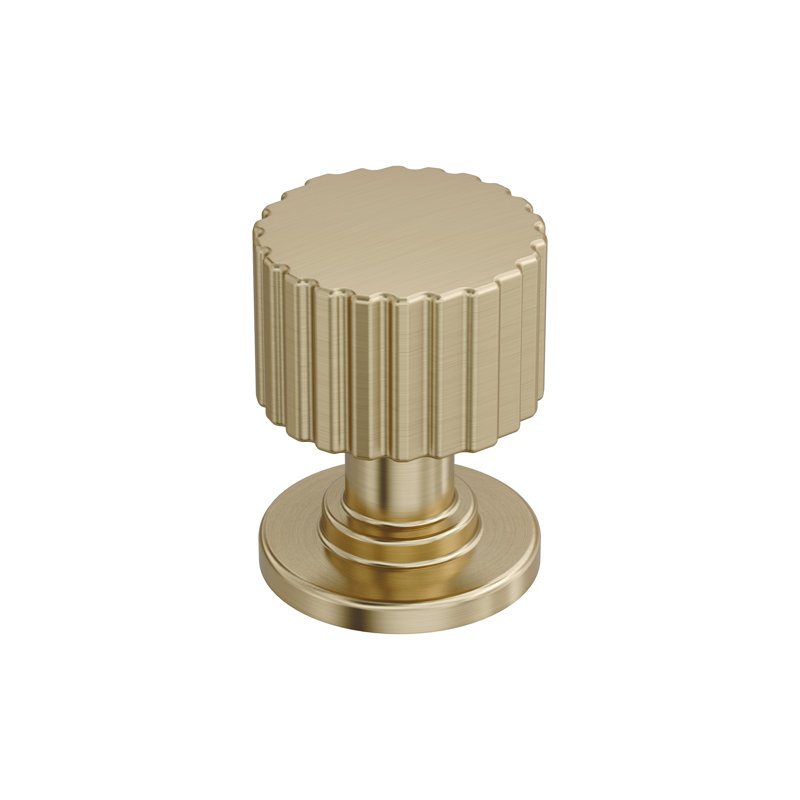 Bouton d'armoire, 1", Champagne doré