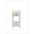 White Finish Accent Table