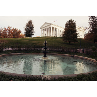 Richmond - State Capitol Building - Photographie sur toile tendue