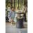 Artem Cool Bar Outdoor Patio Furniture and Side Table with 7.5 Gallon Beer and Wine Cooler Pop-up Cocktail Table 2in 1 Combo-1295984427