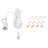 Nerstrand 1 - Light White Single Pendant-667378144-598402667