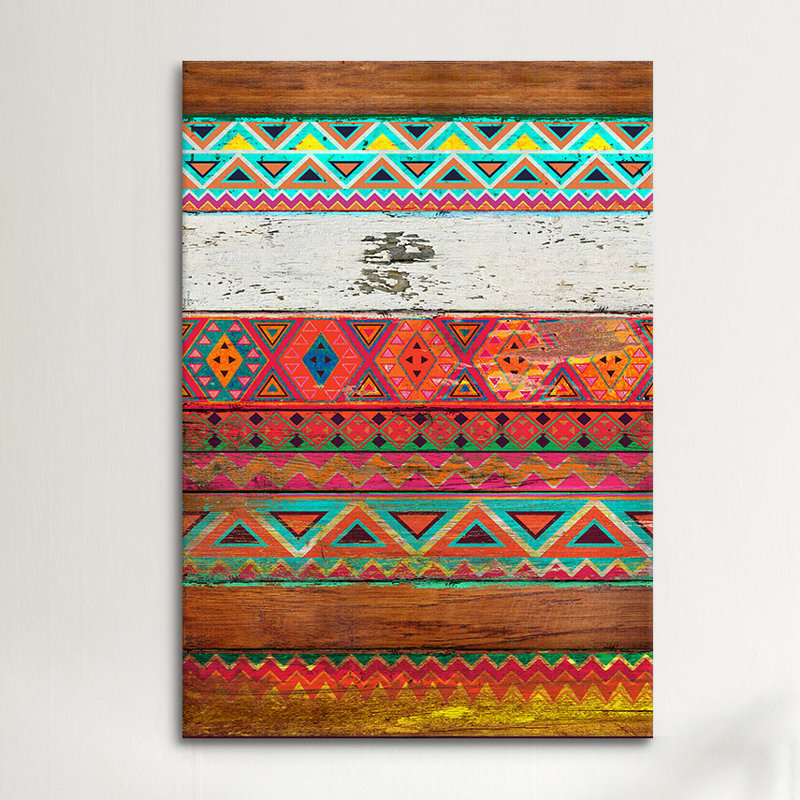 « natural pattern », impression sur toile tendue, H 60 po x l 40po x P 1,5 po