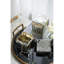 Boîte de rangement décorative en verre D4.9X6.1 "