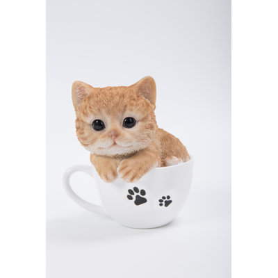 Figurine de chaton Teacup Tabby