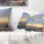 Coussin lombaire aquarelle