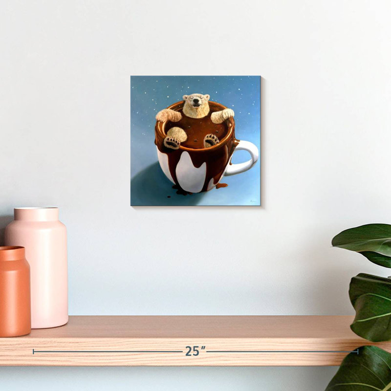 Ketti Chocolate Spa, 10" H x 10" W