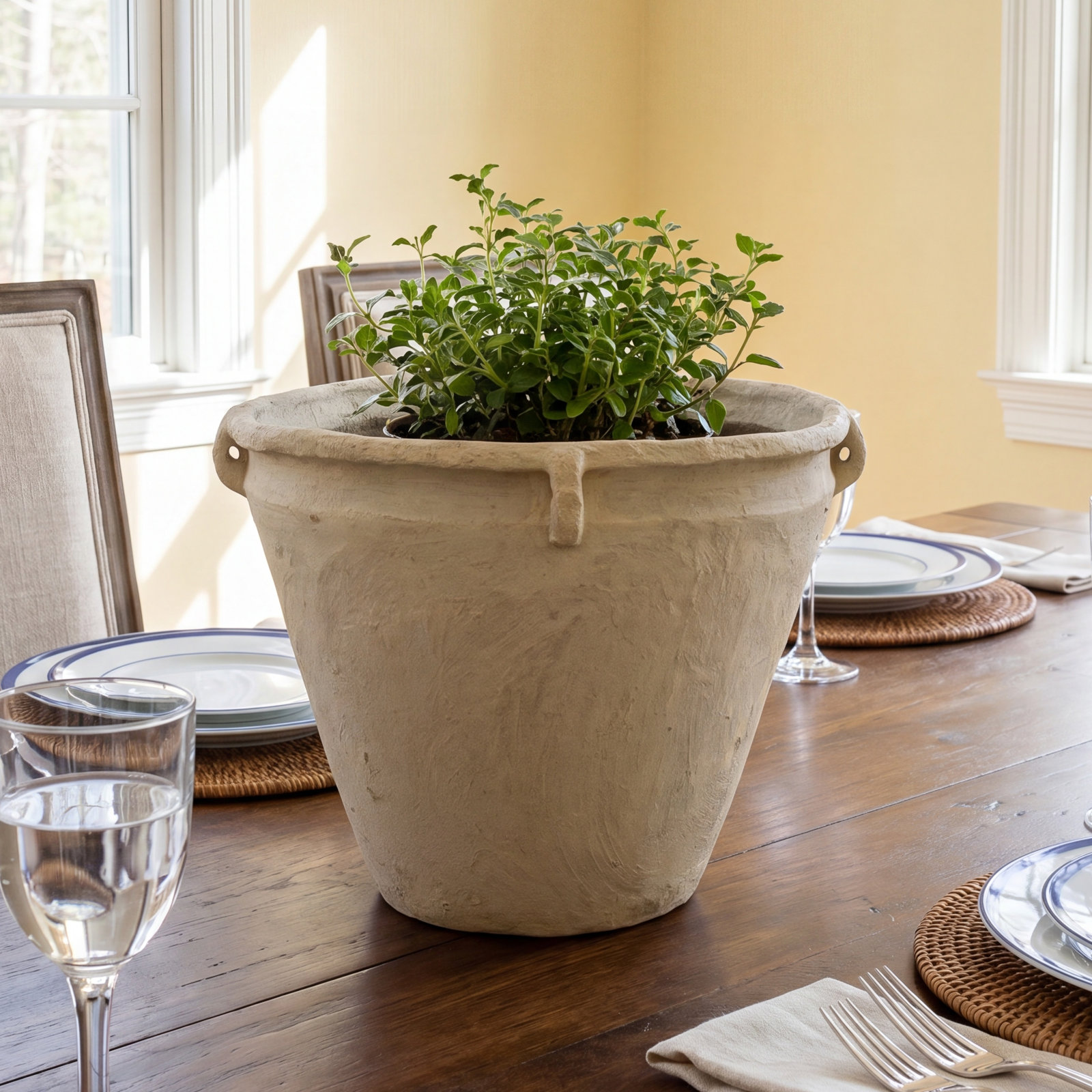 Olivos Paper Mache Vessel