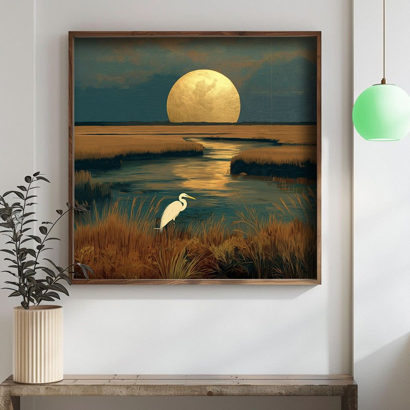 Peinture décorative en panneau de fibres à densité moyenne, 27.56" H x 27.56" W