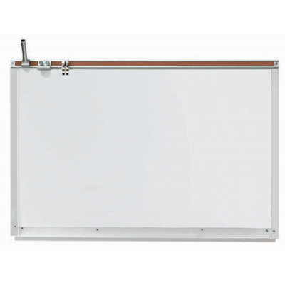 Tableau blanc magnétique à cadre en aluminium