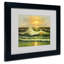 « coucher de soleil », reproduction sur toile encadrée-12227933-12227932