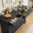47.2" Large Buffet Cabinet Sideboard With Drawers,Shelves And Doors-1302509529