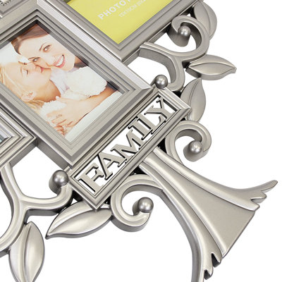 Family Tree 6 Opening Collage Picture Frame