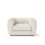 Chaise d'appoint Dly, accoudoirs de style smoking, coussins moelleux-109743359