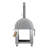 32 in. Outdoor Wood Fired Pizza Oven in Stainless-Steel (KM-OKS-WFPO)