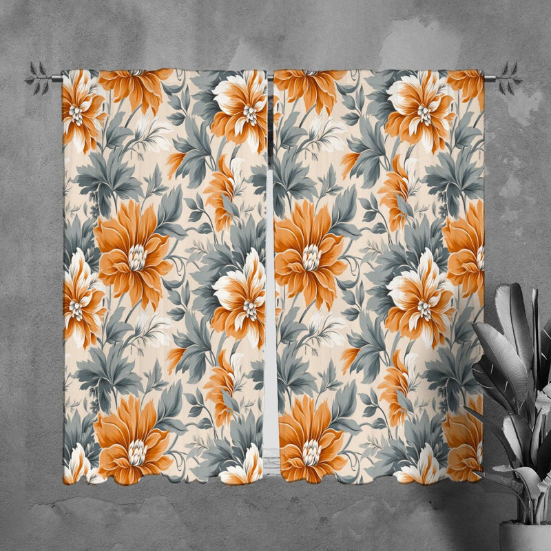 Paire de rideaux obscurcissant en polyester Robat, L 40 po x L 82 po