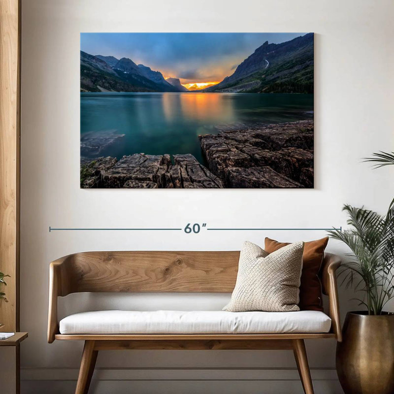Alvord Lake Saint Mary, H 32 po x l 48 po