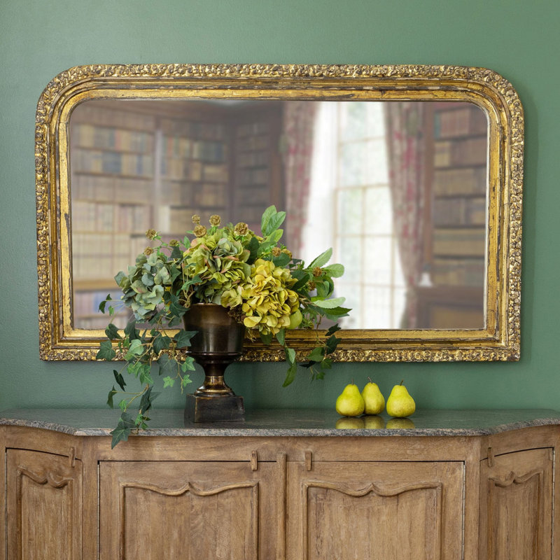 Rectangle Solid Wood Framed Mirror