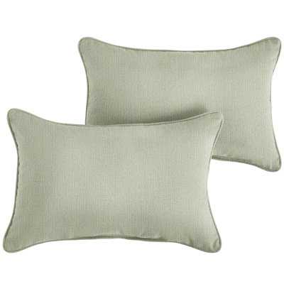 Revive Sunbrella® Outdoor Reversible Throw Pillow