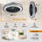 Makaiyla 20" Smart Dimmable RGB Flush Mount Ceiling Fan Lights with Remote/APP/Voice Control, 6 Speeds, Timer, Quiet DC Motor-1075119733
