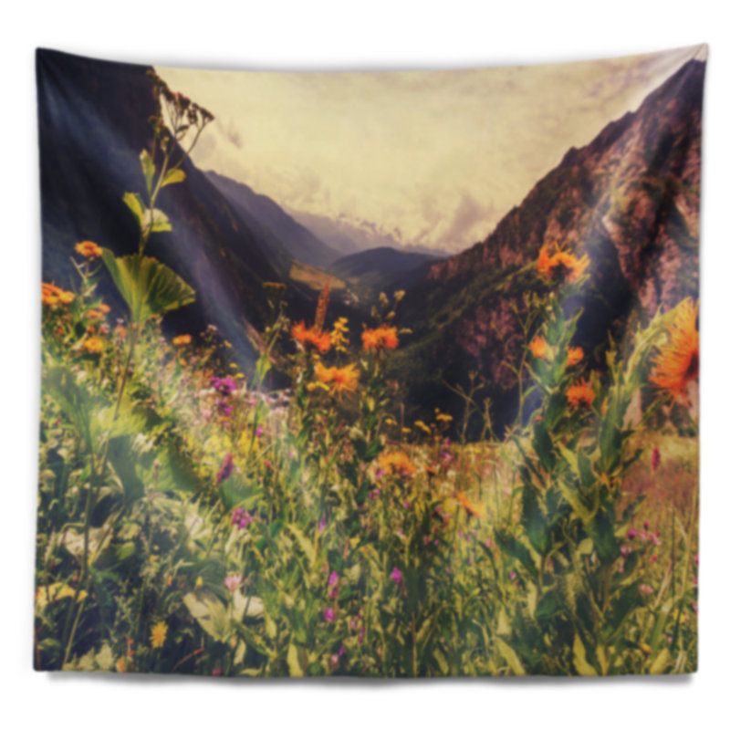 Tapisserie «Green Mountain Meadow», H 50 po x l 60 po