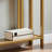 22 Inch Wide Narrow Console Table with 3-Tier Storage Shelves, Entryway Accent Table for Living Room or Hallway-1887288856