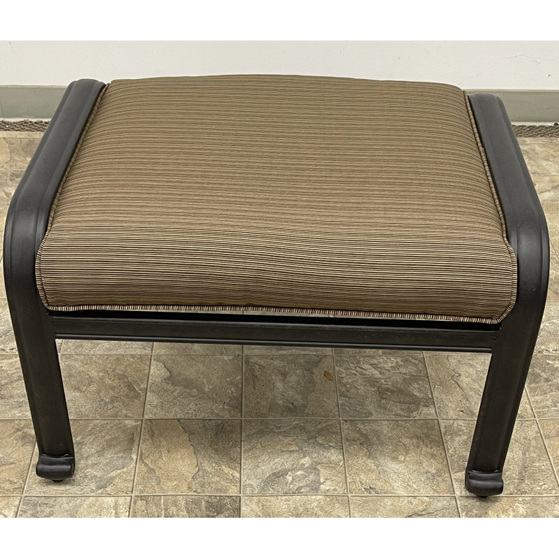Armina Metal Outdoor Ottoman