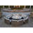 12 - Person Patio Conversation Set with Cushions