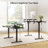 Height Adjustable Standing Desk With Monitor Stand and 2 Adjustable Monitor Shelves-1396751255-1397682416