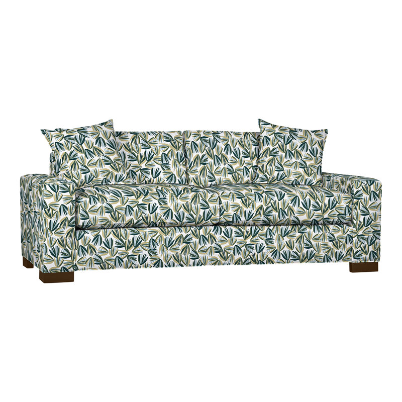Canapé moyen Claremont, Perigold Palmetto Verdigris, La Havane