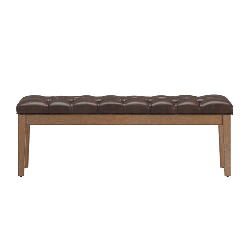 Banc en bois Dukinfield, Brun, Naturel