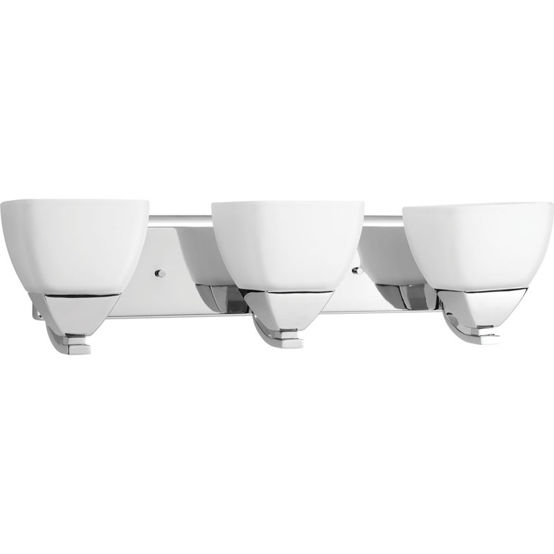 Nason 3 - Light Dimmable Vanity Light, Polished Chrome