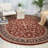 Oakleaf Wool Oriental Indoor Rug-2077076447
