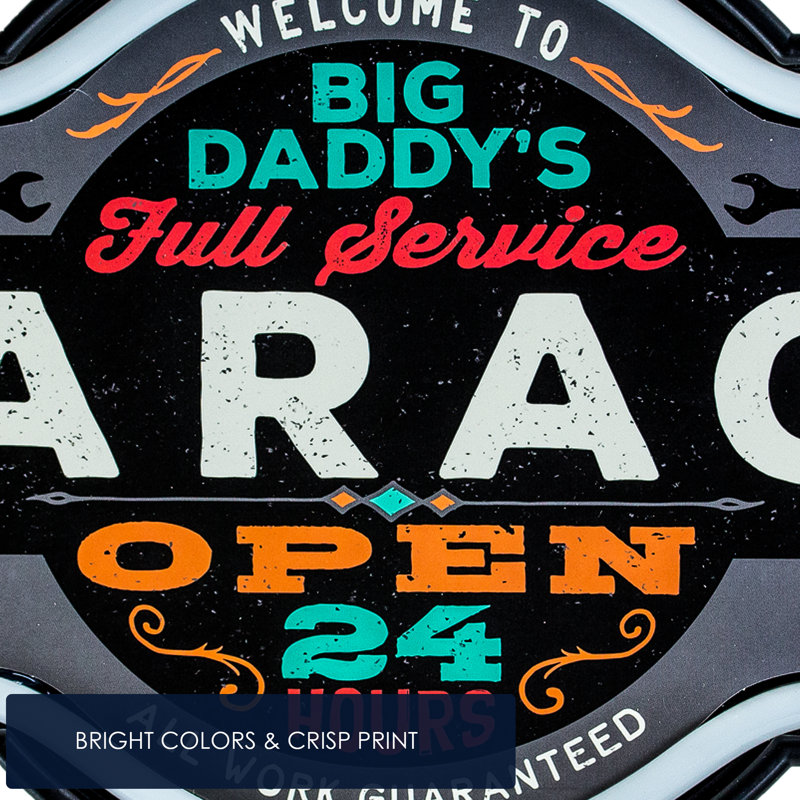 9.5'' Transportation Themed Marquee Sign