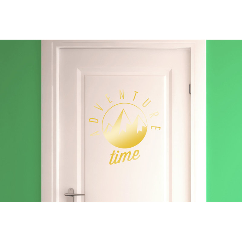 Wall Decal, Shiny Gold