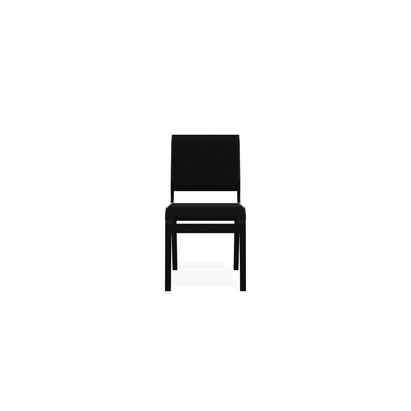 Chaise sans accoudoirs Aruba II, Noir 5D Sunbrella®, Noir