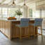 Tabouret de comptoir en cuir Keler-1355245973