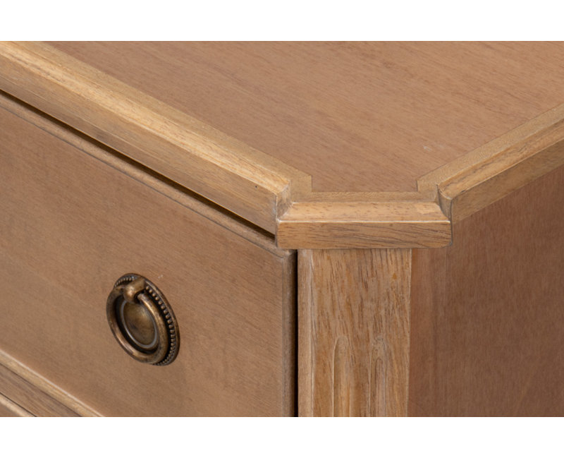 Poppin's Solid Wood Accent Chest
