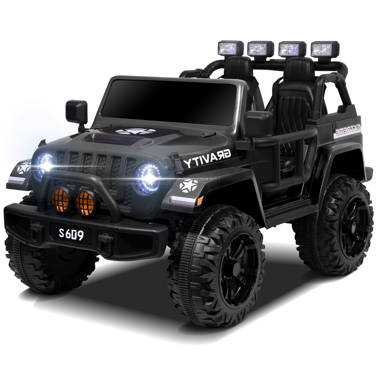 Remote Control All-Terrain Utility Jeep with Authentic Sounds