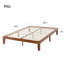 Lit plateforme en bois massif Harlow-209735383-209735380