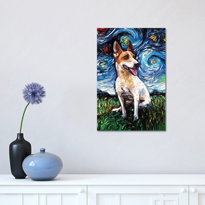 " Jack Russell Terrier Night IV " by Aja Trier